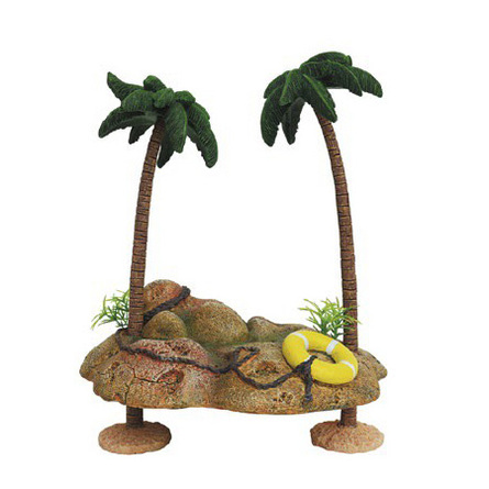 ArtUniq Islet With Palmtrees Декоративная композиция для аквариума Островок с пальмами – интернет-магазин Ле’Муррр