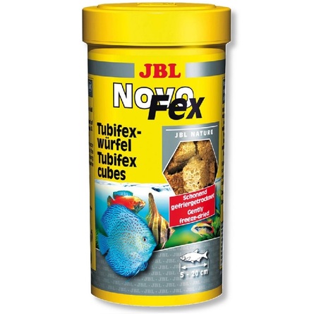 JBL NovoFex Дополнительный корм из трубочника для аквариумных рыб и черепах, 100 мл (10 г) – интернет-магазин Ле’Муррр