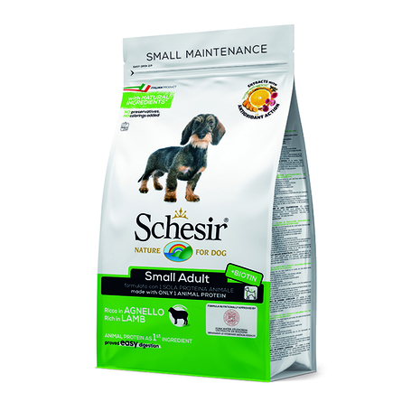 Schesir Dry Line Adult Small сухой корм для собак мелких пород (с ягненком) – интернет-магазин Ле’Муррр
